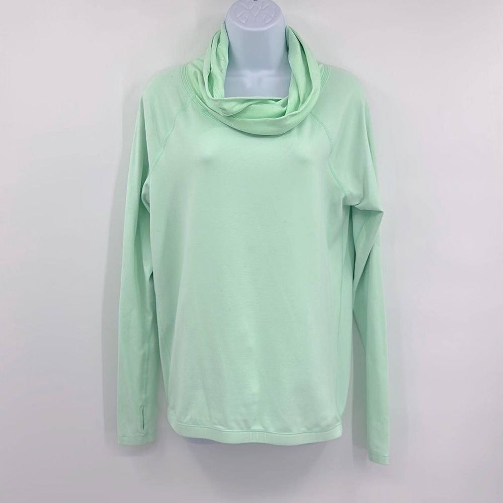 Lululemon Cowl Neck Sweatshirt‎ Mint Sz 4
